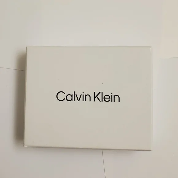 New Calvin Klein black mens real leather wallet - Picture 9 of 9